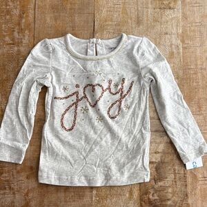 NWT Carter's Joy Long Sleeve Tee 5t